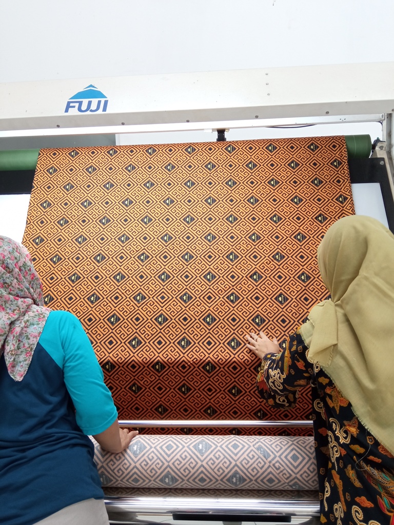Produksi kain printing Produksi kain printing